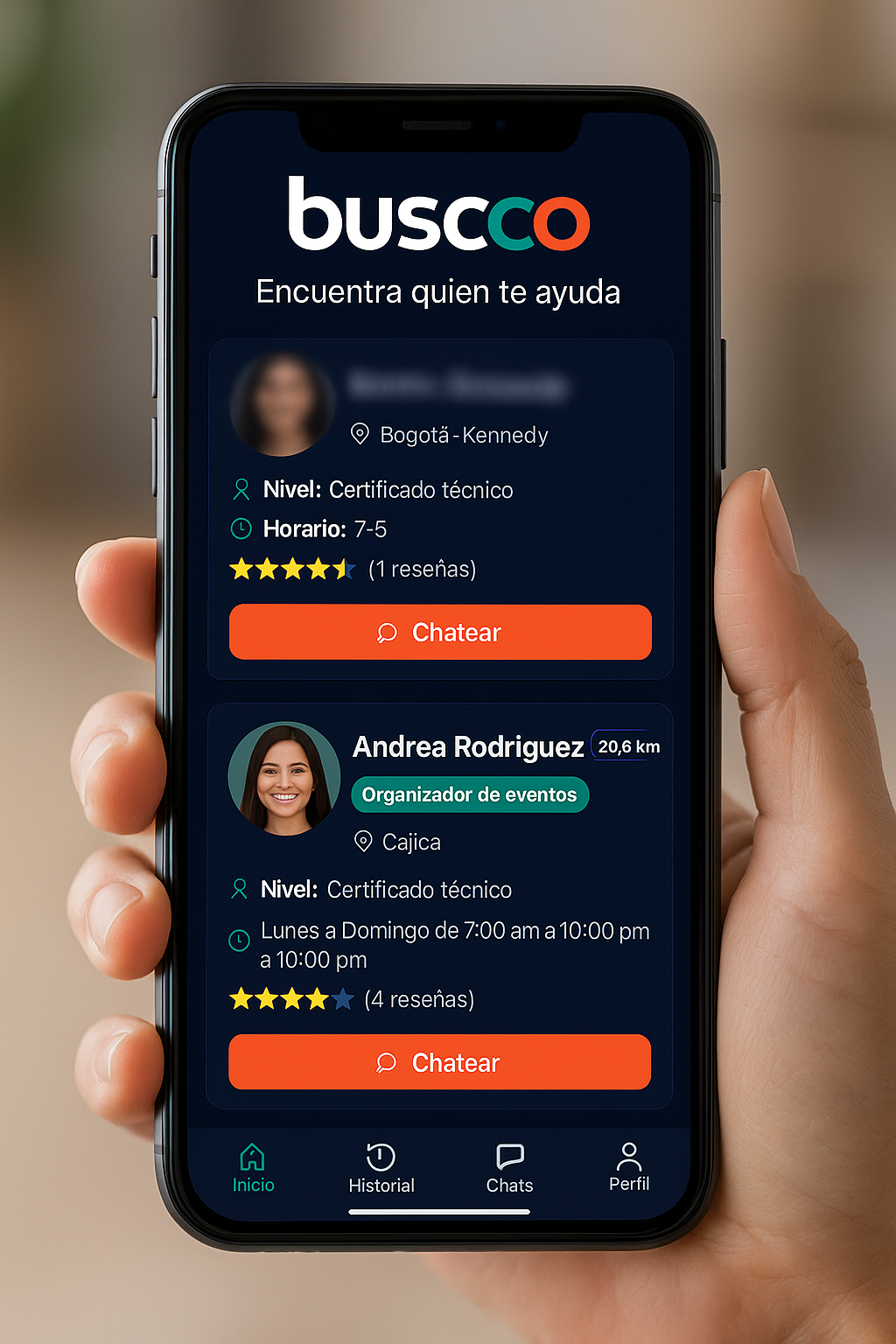 Vista Buscco resultados